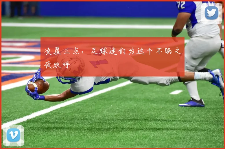 凌晨三点，足球迷们为这个不眠之夜欢呼